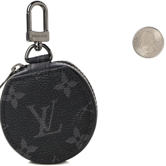 FINAL DAYS: VUITTON Zipped Coin Purse Key Chain - Picture 2 of 4
